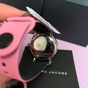 Pink watch by Marc Jacobs